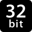 Computer Hardware 32bit icon