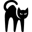 Holidays Black Cat icon