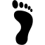 Travel Right Footprint icon