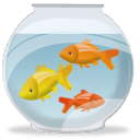 Fish bowl icon