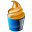 Cup ice cream icon