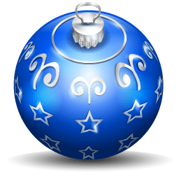 Christmas tree ball 3 icon