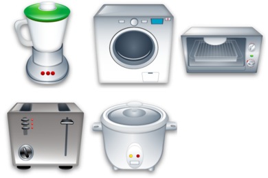 Electrical Appliances Icons