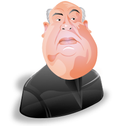 Alfred hitchcock icon