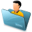 Folder-customer icon