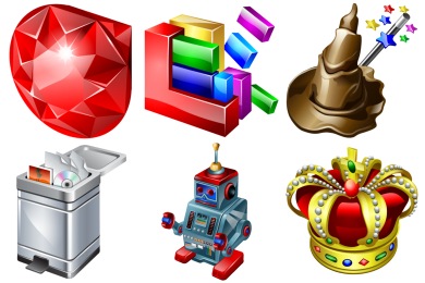 Real Vista Development Icons