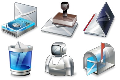Real Vista Mail Icons