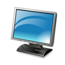 Lcd monitor icon