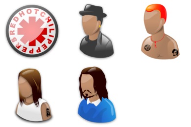 Red Hot Chili Peppers Icons