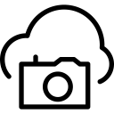 Cloud-Camera icon