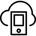 Cloud Smartphone icon