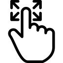 Finger DragFourSides icon