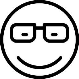 Eyeglasses Smiley 2 icon