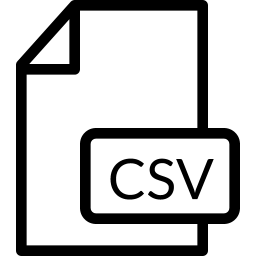 File CSV icon