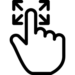 Finger DragFourSides icon
