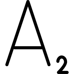 Font StyleSubscript icon