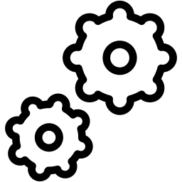 Gears Icon Line Iconset Iconsmind