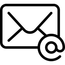 Mail withAtSign icon