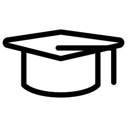 Student Hat Icon | Line Iconpack | IconsMind