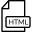 File HTML icon