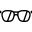 Hipster Sunglasses icon