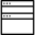 Split Horizontal icon
