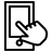 Hand-TouchSmartphone icon