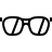 Hipster-Sunglasses icon