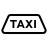 Taxi Sign icon