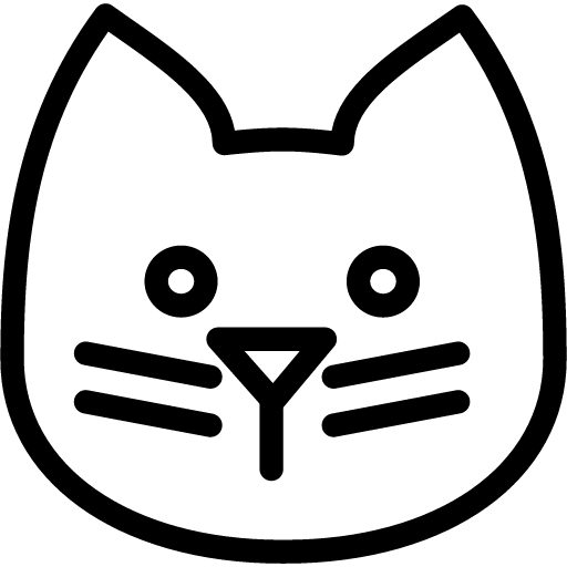 Cat Icon, Line Iconpack