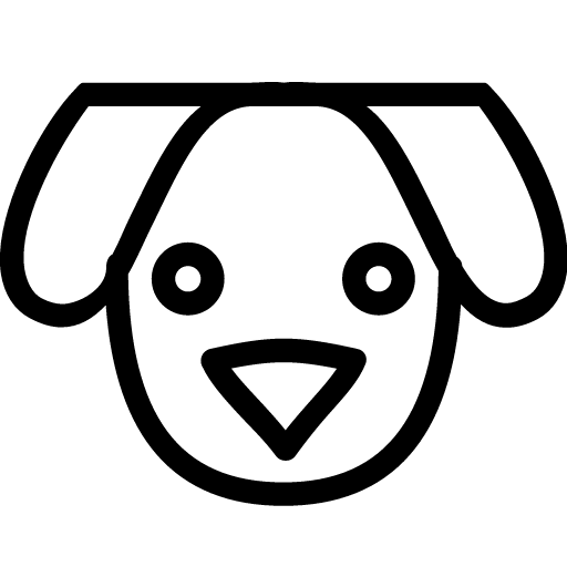 Dog Icon | Line Iconset | IconsMind