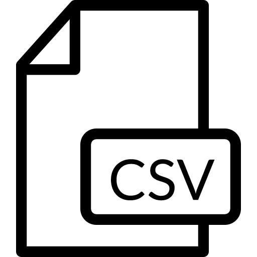 File-CSV icon