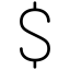 Dollar-Sign-2 icon