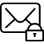 Mail Lock icon