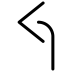 Arrow-TurnLeft icon