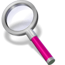 Search pink icon