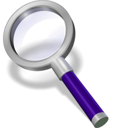 Search violett icon