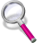 Search-pink icon