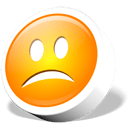 Webdev emoticon sad icon
