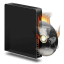 Cd-burner-burning icon