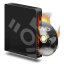 Dvd-burner-firewire-burning icon
