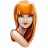 Browser-girl-firefox icon