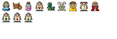 Alice Game Icons