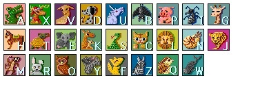 Animals ABC Icons