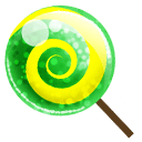Candy green icon