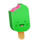 Cream-happy-ice icon