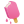 Cream pink icon