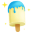 Milky blue icon