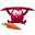Red rabbit icon