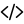 Code slash outline icon